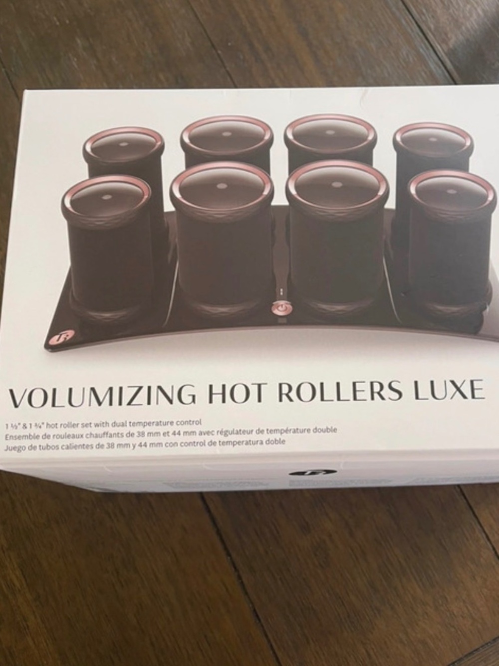 T3 Volumizing Hot Rollers Luxe - Black with Rose Gold Accents